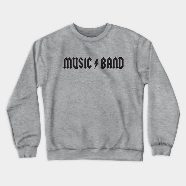 Music Band T-Shirt Crewneck Sweatshirt by dumbshirts